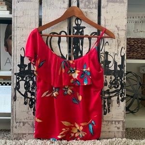 Express one shoulder blouse.